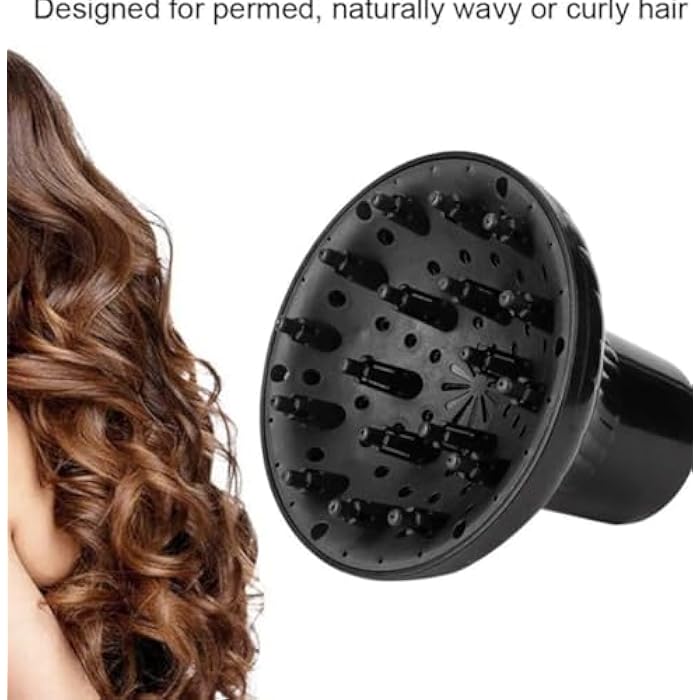Defuser Curl Diffuser Anti Frizz Diffuser Universal Portable Hair Dryer Curler Diffuser Curl Styling Tool (Multicolor) - Image 5